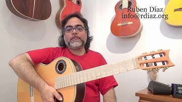 Breathing and playing / Learn Paco de Lucia´s technique / Ruben Diaz