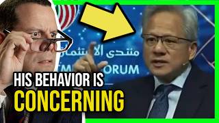 Body Language Analysis of Jensen Huang about the AI BUBBLE