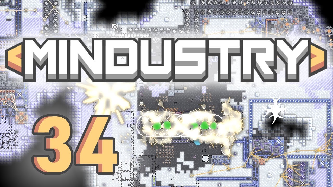 Thrice! Mindustry Ep 34 Nuclear Production Complex