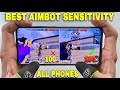 Free fire best aimbot sensitivity for headshot tips and tricks for all phones