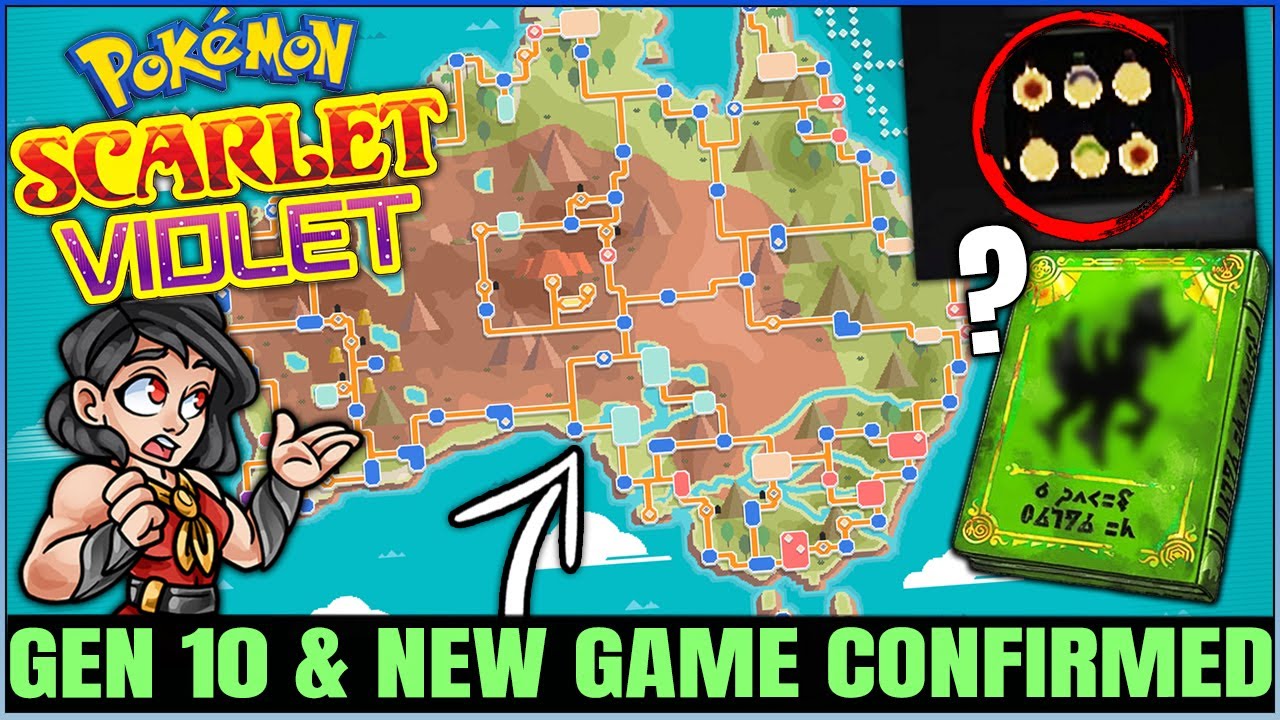 New Pokemon Gen 10 Leak DLC Reveal & New Spin Off Game 2023 Scarlet