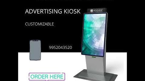 Advertising Kiosk-Customizable