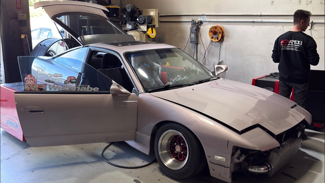 Kevin Thuning Tuning Kevin’s SR20 240sx at A’PEXi with Unrivaled Tuning - YouTube