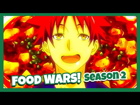 Food Wars Season 2 ULTIMATE Cooking Battles EPIC Recap