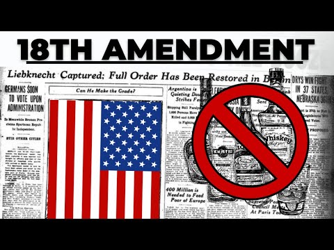 A Nation Sober: The 18th Amendment and Prohibition in America