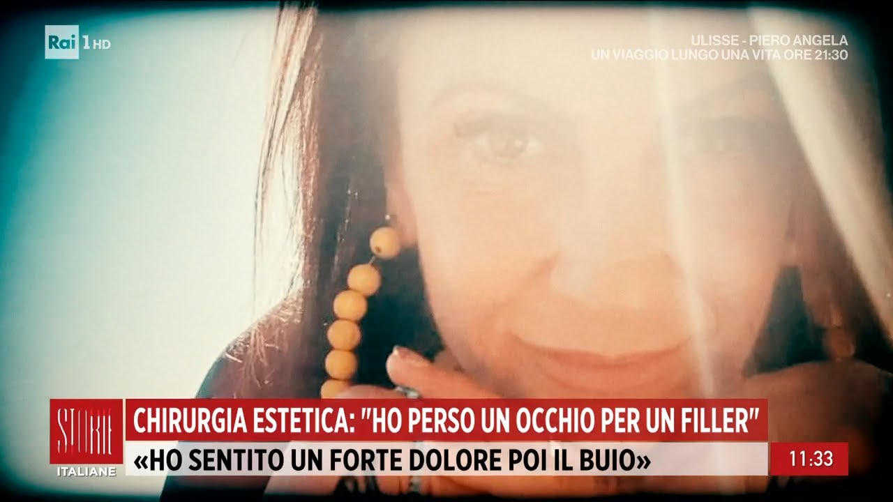 Perdere un occhio per un filler  - Storie Italiane 25/05/2023