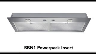 Broan BBN1 Powerpack Insert Series Features, Advantages and Benefits