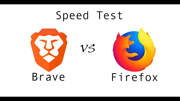 Brave vs Mozilla Firefox browser || Speed test