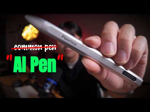Thumbnail for This is An AI Recorder?! Flowtica Scribe AI Note-taking Pen