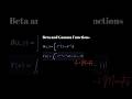 Beta and Gamma Functions 2-minute Trick | 1 Night Before Exams