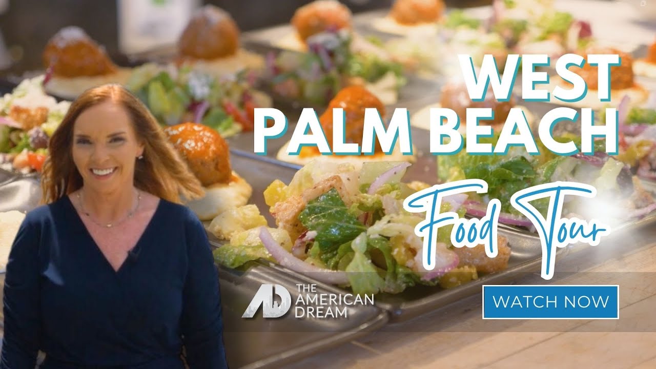 West Palm Beach Food Tour! Hive + Grato MUST GO places | Florida | The American Dream TV