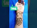 Mehndi design #mehndidesign #shorts #youtubeshorts
