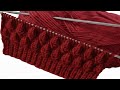 Knitting Pattern for Sweater / Cardigan । Sweater Design । Sweater Ka Design । Knitting Pattern