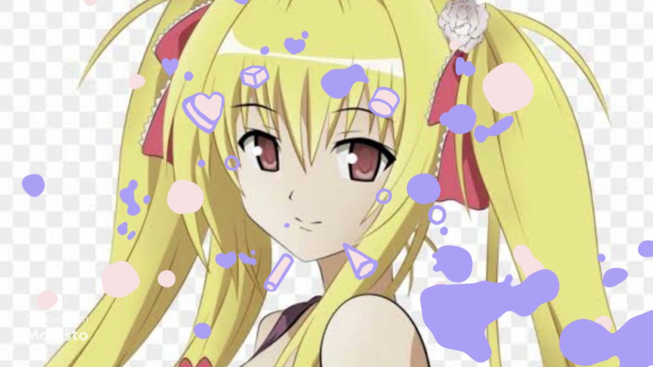 ANIME GIRLS WITH YELLOW HAIR EDIT YouTube