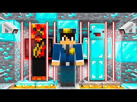 Trapped in Minecraft Diamond Prison with Skeppy!