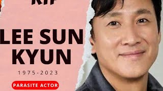 Lee sun-kyun, the Era ends.