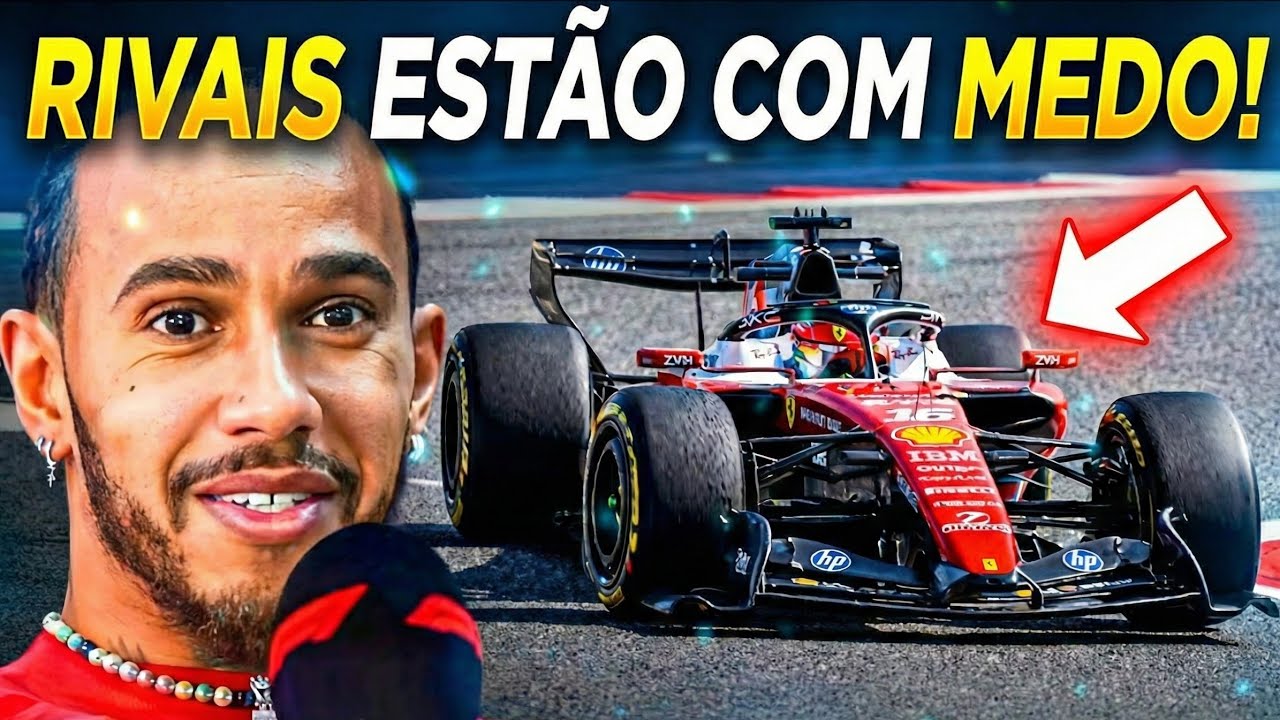 A Ferrari acabou de ser DESMASCARADA por OCULTAR seu VERDADEIRO RITMO nos TESTES de pré-temporada!