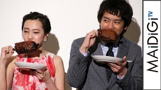 三浦貴大「一番頑張った！」　主演の男気を監督が絶賛　映画「マンガ肉と僕」舞台あいさつ2