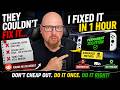 I Fixed a FAILED Switch OLED Mod in 1 Hour (After 2 Failed Attempts!)