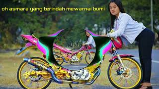 Story WA cewe cantik model motor satria FU Spektrum Lirik Lagu Bagaikan Langit Di Sore Hari