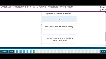 CyberOps Associate 1.0 Final exam