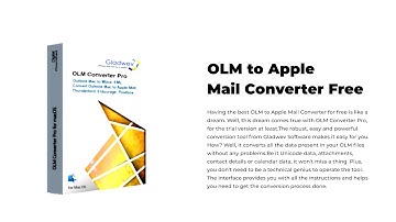 Download OLM to Apple Mail Converter Free Version on Gladwev