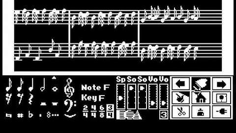 Music Construction Set - Invention No. 8 (Mockingboard vs. Apple Speaker)