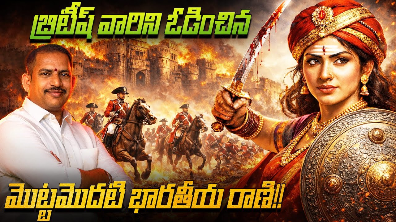 బ్రిటీష్ వారిని ఓడించిన మొట్టమొదటి భారతీయ రాణి! 🇮🇳🔥 | The first Indian queen to defeat the British!