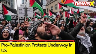 Pro-Palestinian Protests Underway In US | Demands Ceasefire On Gaza | NewsX