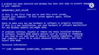 Reboot Thomas Error (Bad Ending)