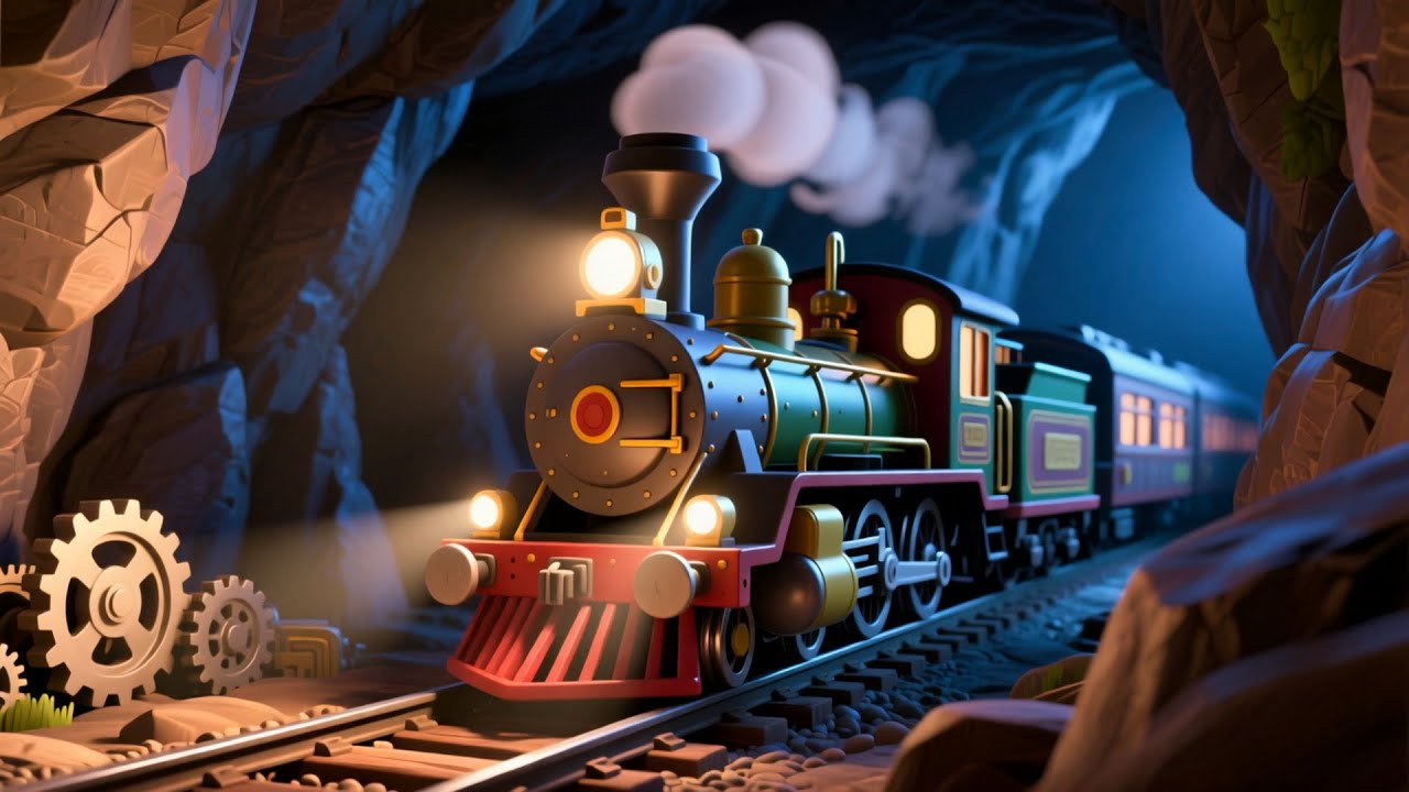 Magic Train Baby Mole 🚂🐹 | Learning Adventure for Kids | Fun Educational Video