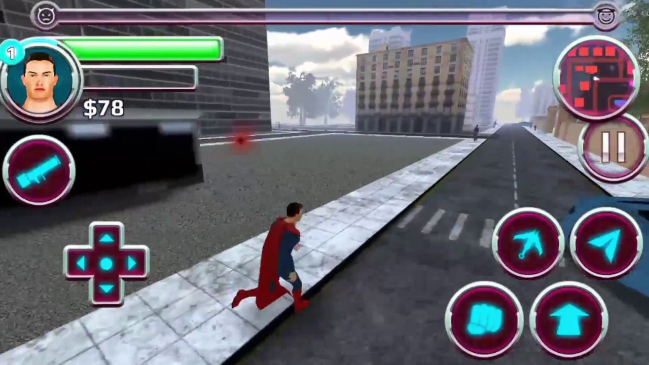 Superhero Man Flying Hero - Android Gameplay FHD