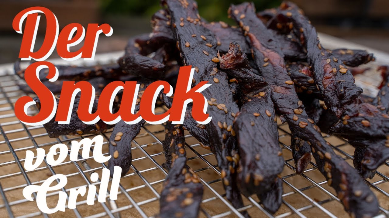 BEEF JERKY Rezept vom Grill - so lecker kann es sein