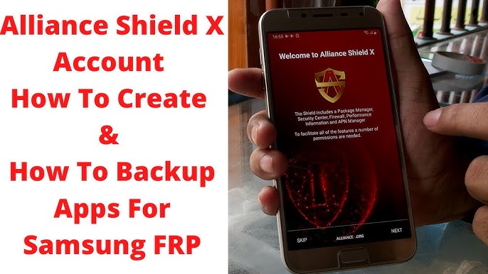 How to Register Alliance Shield X Account??