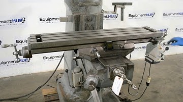 Alliant 42S 9" x 42" 2HP Vertical Milling Machine w/ Power Feed