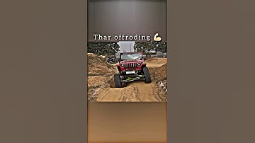 Thar off-roading test #trendingshorts #viralshorts #shortsviral #shorts #car