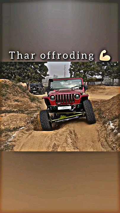 Thar off-roading test #trendingshorts #viralshorts #shortsviral #shorts #car
