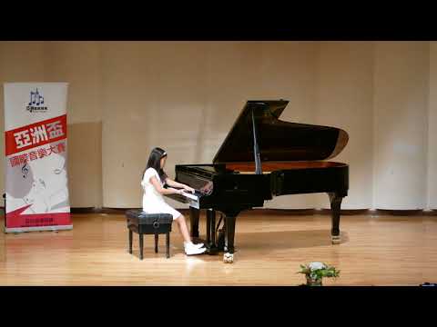 2018亞洲盃國際音樂大賽台北地區-古典鋼琴兒童三年級組-陳妍宇
