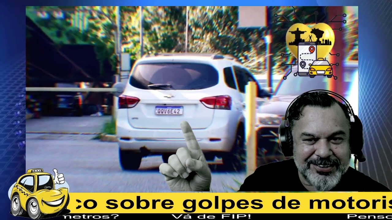 Reportagem do Fantástico Golpes de Motoristas Uber No Aeroporto de Guarulhos VC Está Seguro? - REACT