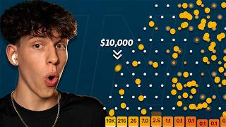 INSANE SESSION ON NEW 10,000x PLINKO! screenshot 3