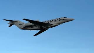 Information Cessna Citation X (N808GG) taking of this morning at Boca Raton Airport (BCT)  Guide