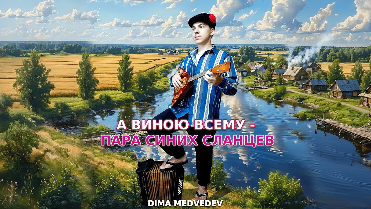 DIMA MEDVEDEV - А ВИНОЮ ВСЕМУ - ПАРА СИНИХ СЛАНЦЕВ (Премьера песни 2025)