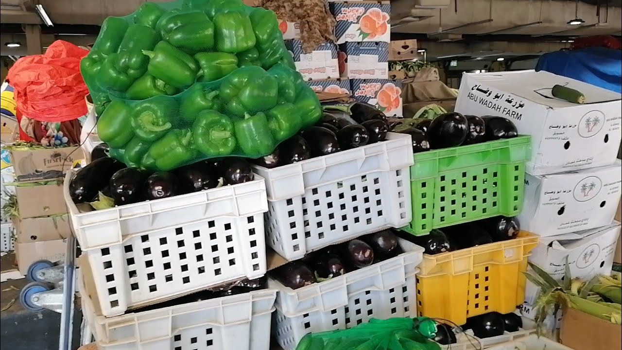 দুবাই এর পাইকারি সবজি বাজার || Wholesale vegetable market Al Aweer, Dubai