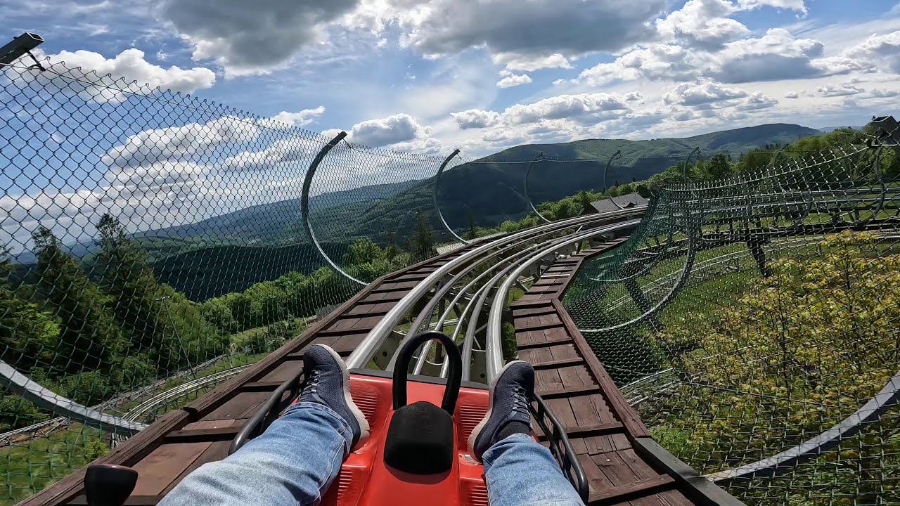 Wiegand Alpine Coaster Toboggan Run Tor Saneczkowy Górski Park Równica 2025 Onride POV