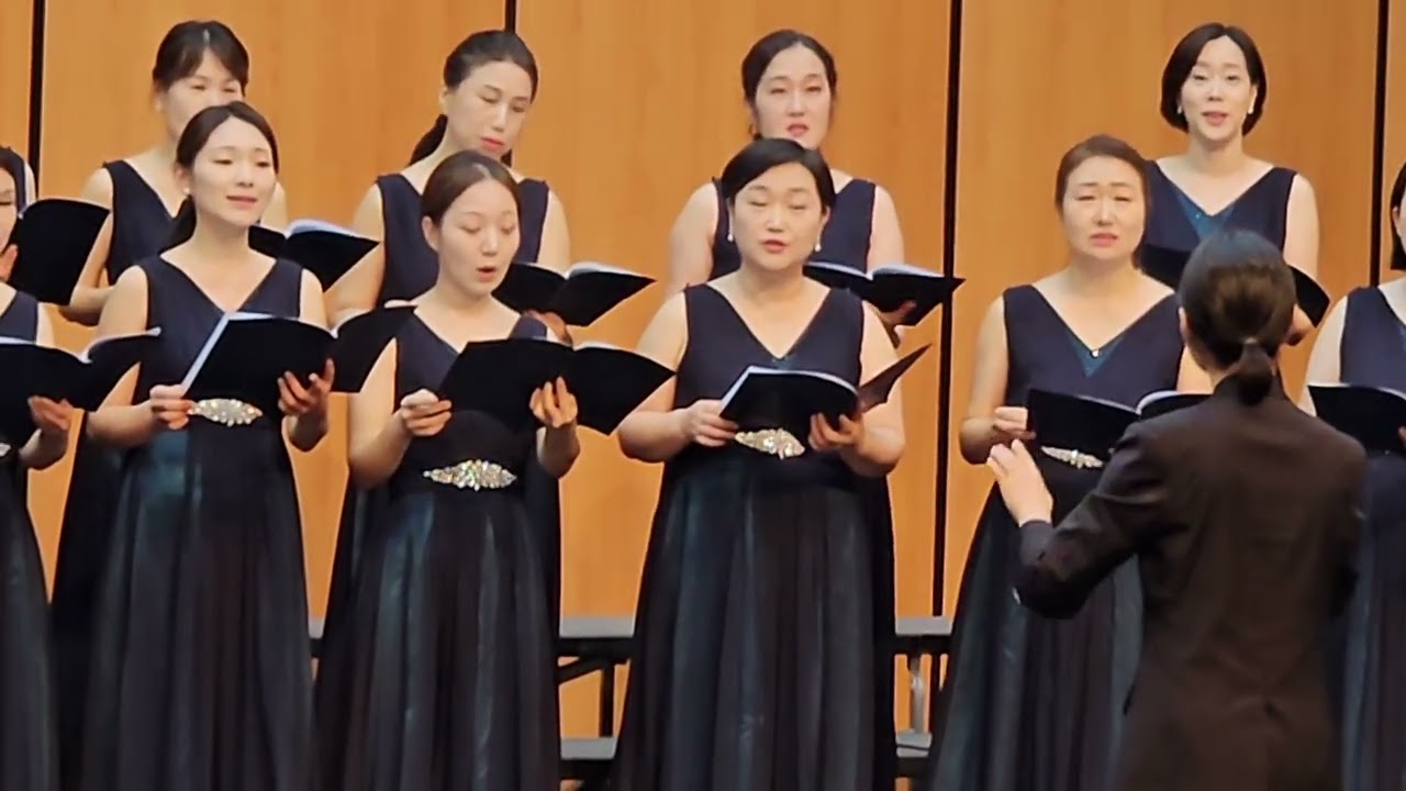 2026년3월1일 주일 3시 #대한민국 #국제합창대회  #인천대학교 #송도 캠퍼스 #한국 팀 #서울 관악구립 여성합창단
