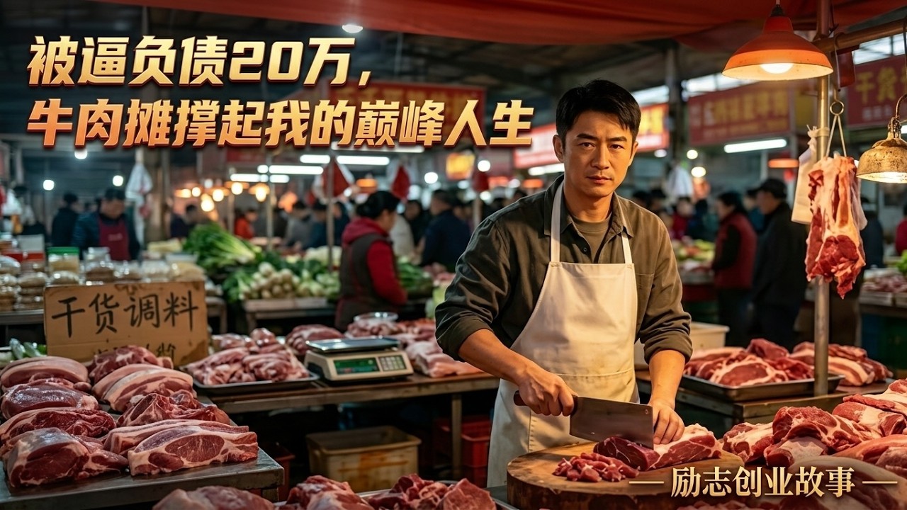 负债20万，牛肉摊主逆袭人生
