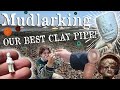 OUR BEST CLAY PIPE EVER And More, Found Mudlarking