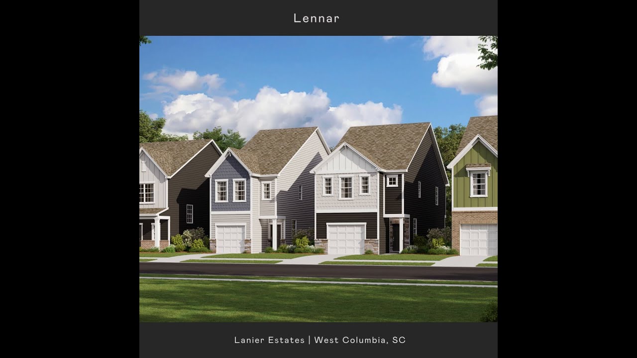 Lanier Estates, West Columbia New Homes, Low $200's,  Midlands Lexington Plan Featured Home ,