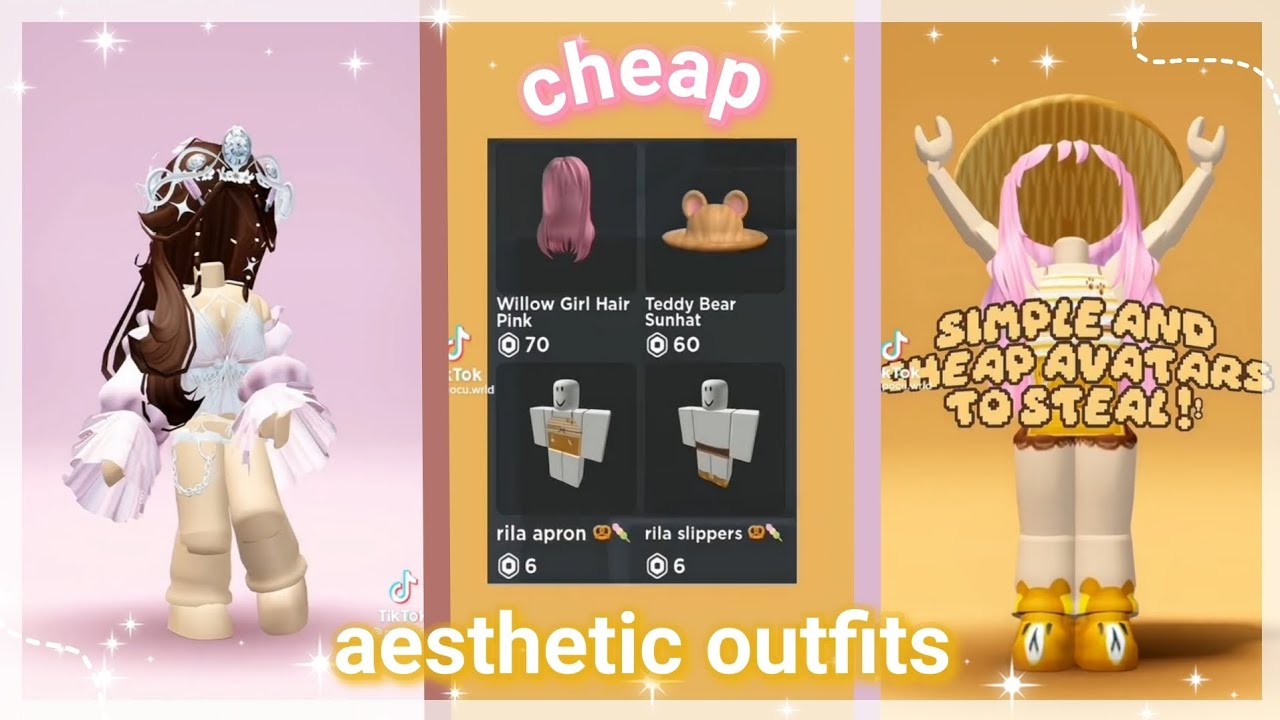 ROBLOX NEW CUTE FREE BUNDLES AVATARS 😍 