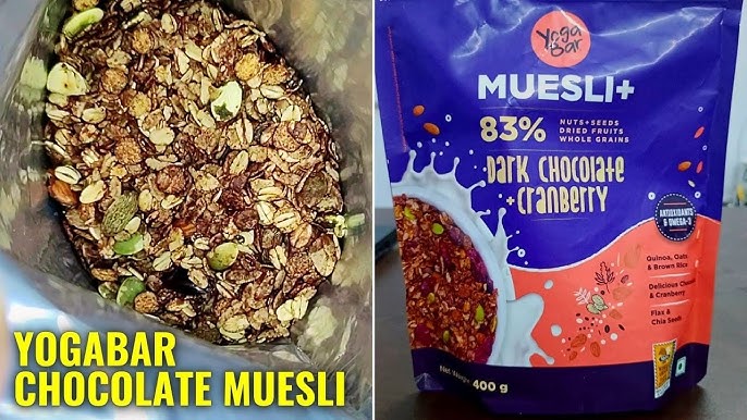 Yoga Bar Muesli Dark Chocolate Review, Muesli Benefits